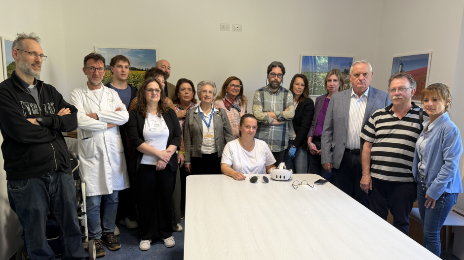 Realtà Virtuale nelle Cure Palliative dell'AOU di Novara